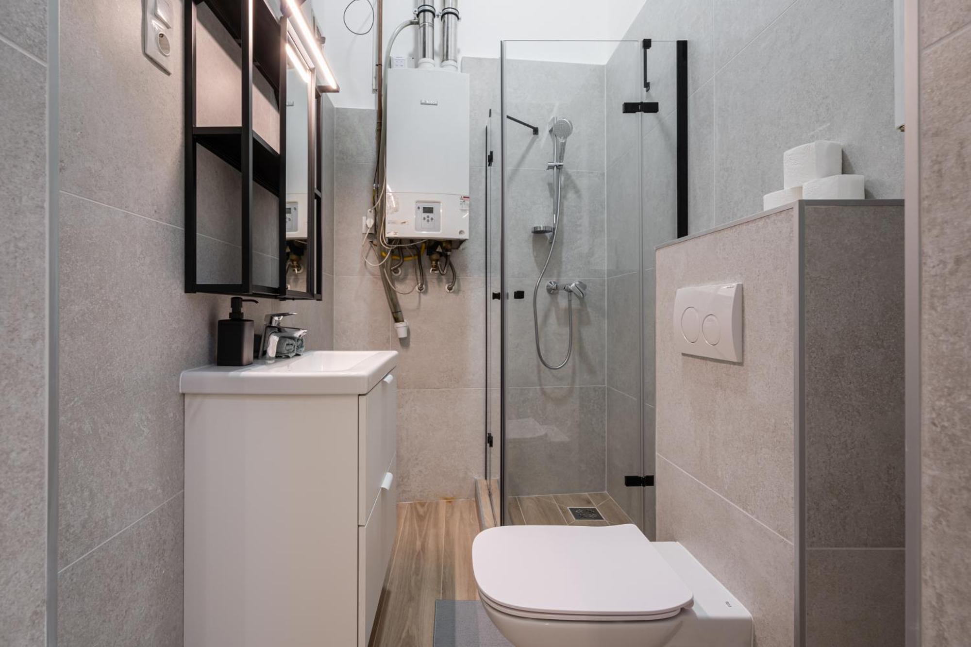 Luxurious Downtown Family Suite Budapest Exteriör bild